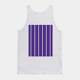 Manchester City 1994 Retro Purple White Pinstripes Tank Top